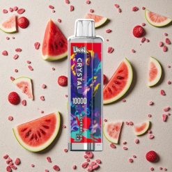 UWIN Crystal 10000 Puffs Vienreizējās lietošanas vape Arbūza Ledus ar RGB Gaismām un 18ml EŠķidruma