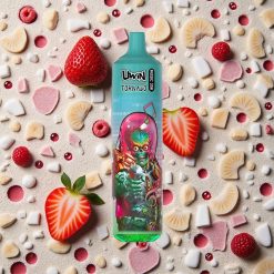 Uwin Tornado 35K Mūzika Izmetamā Vape Zemene Aveņu Ķiršu Ledus ar 35 000 Puffs un 600mAh Akumulatoru