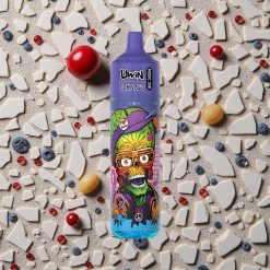 Uwin Tornado 35K Mūzikas Izmēģinājams Veyps Zilene Ķirsis Dzērvene ar 35 000 Pūkiem un 600mAh Akumulatoru