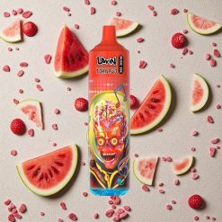 Uwin Tornado 35K Mūzikas Izmetamā Veipa Arbūza Ledus ar 35 000 piepūšanām un 600mAh bateriju