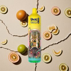 Uwin Tornado 35K Vienreizējās lietošanas vape 600mAh Akumulators Kiwi Pašifrutes Guava