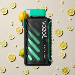 VOZOL Gear Power 20000 Puffs Vienreizējās lietošanas vape Citrons Laimes (S.i.L.C. Tehnoloģija, 20mL)