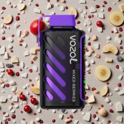 VOZOL Gear Power 20000 Puffs Vienreizējās lietošanas vape Jauktās Ogles ar S.i.L.C. Tech un 20mL Iepildīta E-Šķidruma Ietilpība