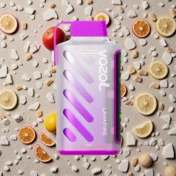 VOZOL Gear Power 20000 Puffs Vienreizējās lietošanas vape Lavasliesma ar 20mL iepildījuma un Dual Mesh Coil