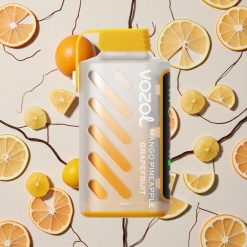 VOZOL Gear Power 20000 Puffs Vienreizējās lietošanas vape Manga Ananāsa Greipfrūts ar S.i.L.C. Tech un 20mL Iepildīta EŠķidruma Ietilpība