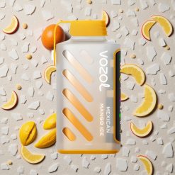 VOZOL Gear Power 20000 Puffs Vienreizējās lietošanas vape Meksikāņu Manga Ledus ar Dual Mesh Coil un 20mL e-šķidruma