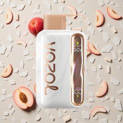 VOZOL STAR 40000 Puffs Vienreizējās lietošanas vape Persiku Ledus ar 1000mAh bateriju un Type-C uzlādi