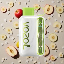 VOZOL STAR 40000 Puffs Vienreizējās lietošanas vape Skābā ābola ledus ar 1000mAh bateriju un Type-C uzlādi