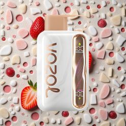 VOZOL STAR 40000 Puffs Vienreizējais Veips Ar Zemenu Ledu 1000mAh Akumulators Type-C Uzlāde