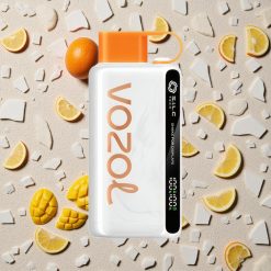 VOZOL STAR 9000/12000 Izmetamā Vape Meksikas Manga Ledus ar S.i.L.C TECH un 9000/12000 Puffs