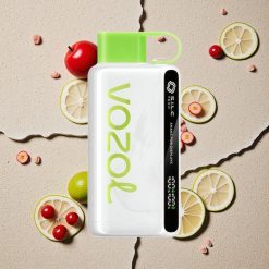 VOZOL STAR 9000/12000 Vienreizējās lietošanas vape Ķiršu Laima ar 9000/12000 Puffs un 650mAh Akumulatoru
