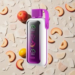 VOZOL Star 20000 Puffs Dispečera Vape Sula Persiku Ledus ar 2,2" HD Spoguļekrānu un Dubulto Režģi