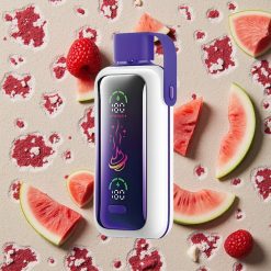 VOZOL Star 20000 Puffs Vienreizējās lietošanas vape Aveņu Arbūzs ar 2,2" HD spoguļekrānu un Dubultā sieta režīmu