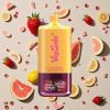 VapSolo Triple 30000 Puffs Zemene Arbūzs & Citronpersiks ar 40ml E-Šķidruma un Type-C Uzlādi