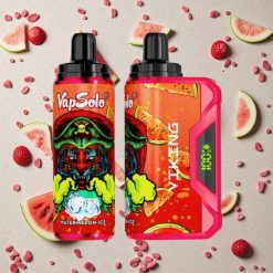 VapSolo VIKING 12000 Puffs Izmetamā Veipa Arbūza Ledus ar 22ml eŠķidruma un Type-C Uzlādi
