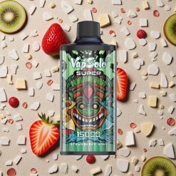 Vapsolo Super 15000 puffs 40ml Zemeņu Ķīviņa