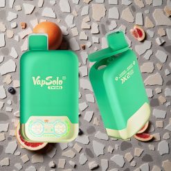 Vapsolo Twins 20000 Puffs Melleņu, upeņu un greipfrūtu atsvaidzinoša garša Vienreizējās lietošanas vape ar 40 ml E-Sviedriem